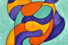 les-corps-silencieux-acryl-sur-bois-60-60
